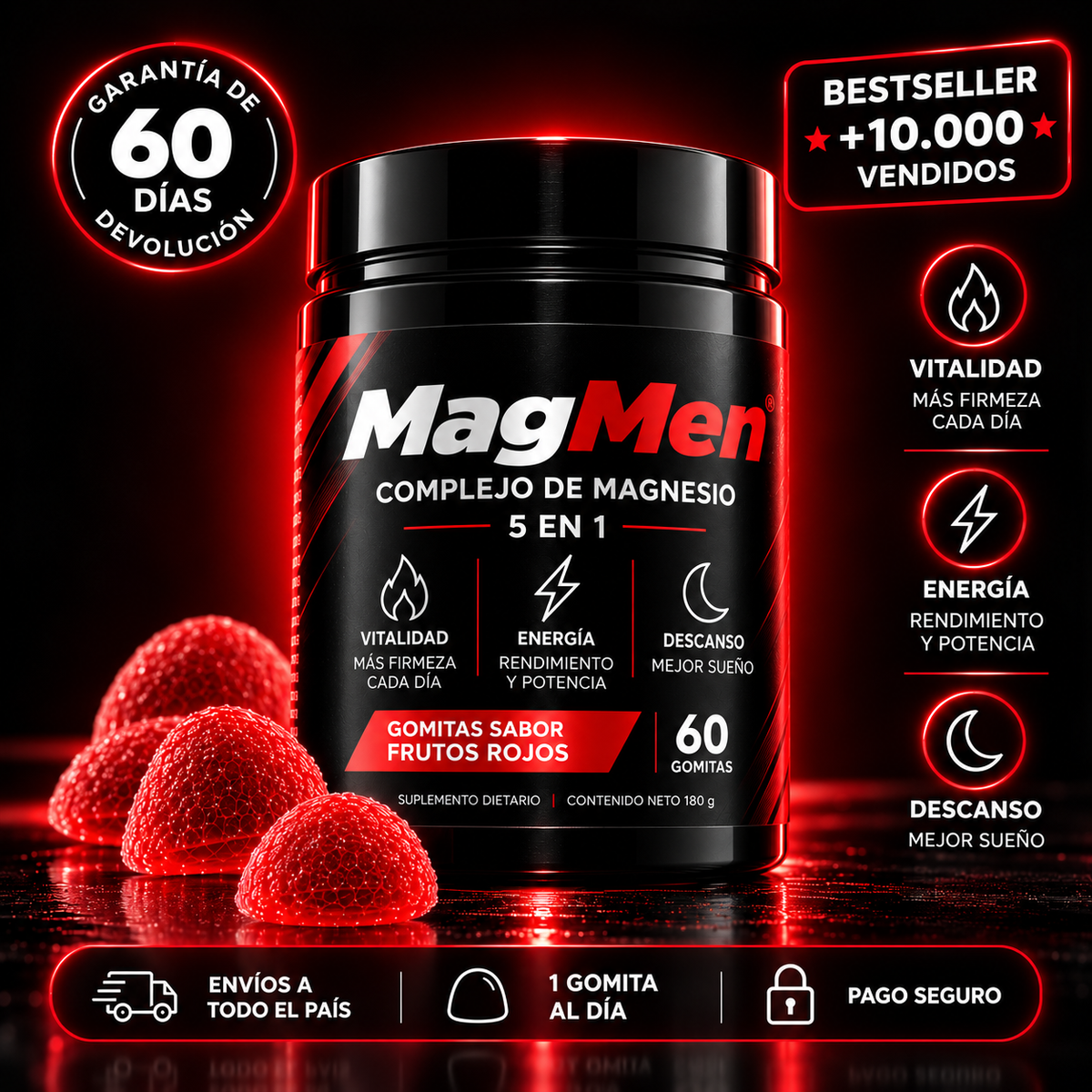 Complejo de Magnesio 5 en 1